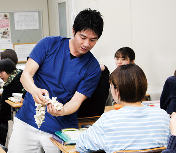 授業風景 解剖学 写真2