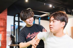 学生ストレッチ体験2025